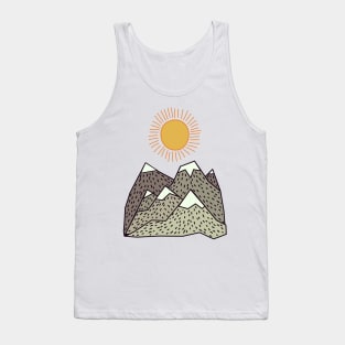 Mountain Landscape Tank Top